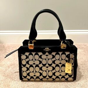 Coach Mini Lexington Carryall, EUC, owned by me